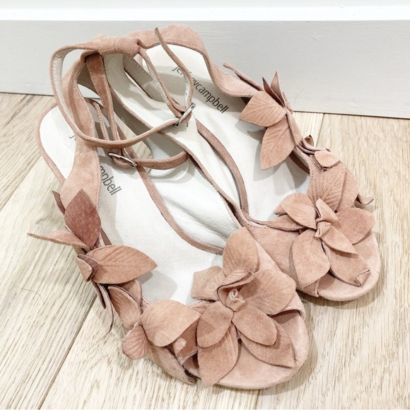 Jeffrey Campbell Blush Floral Heels - Picture 6 of 7